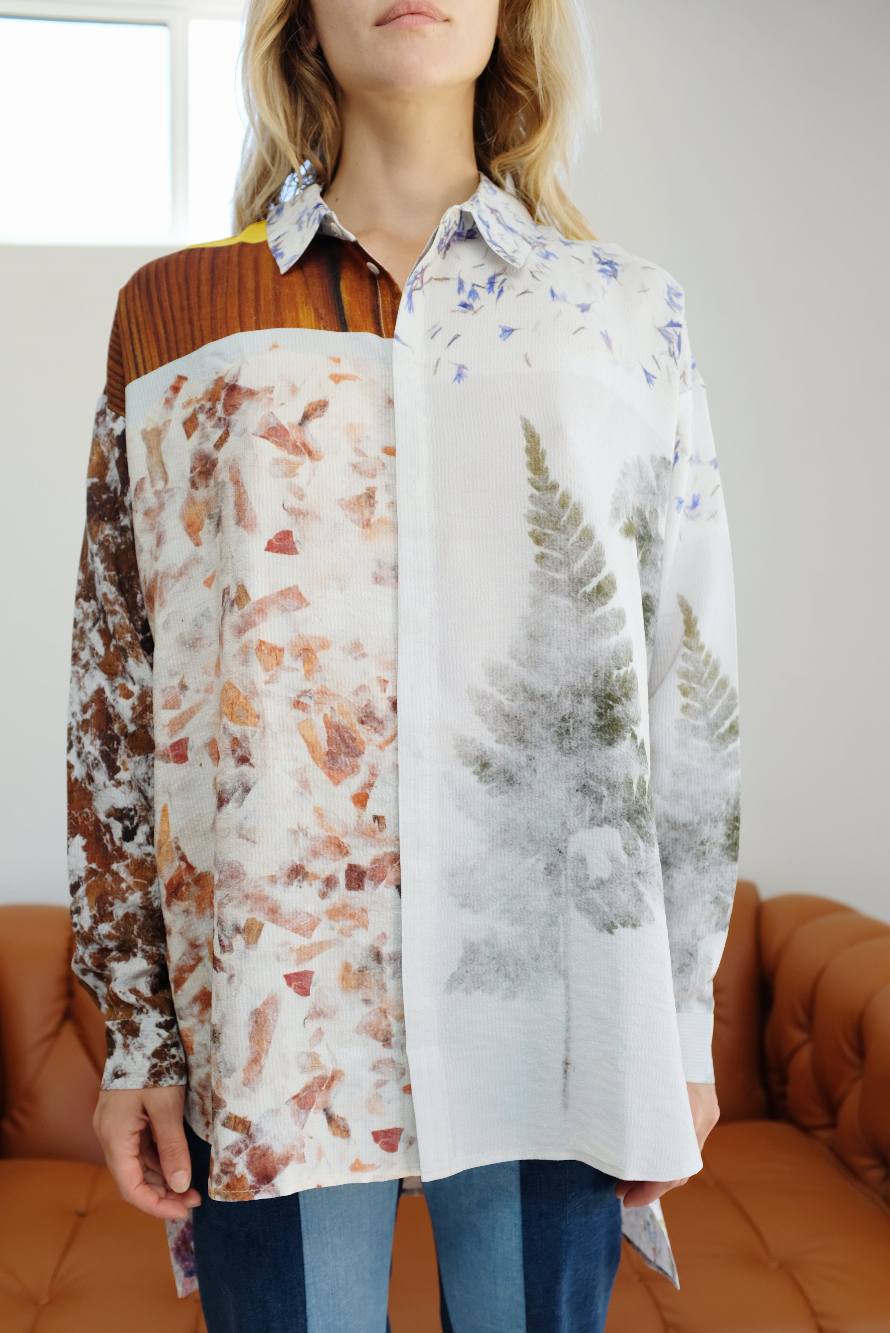 Anntian Silk Classic Shirt Print Handmade Paper – Beklina