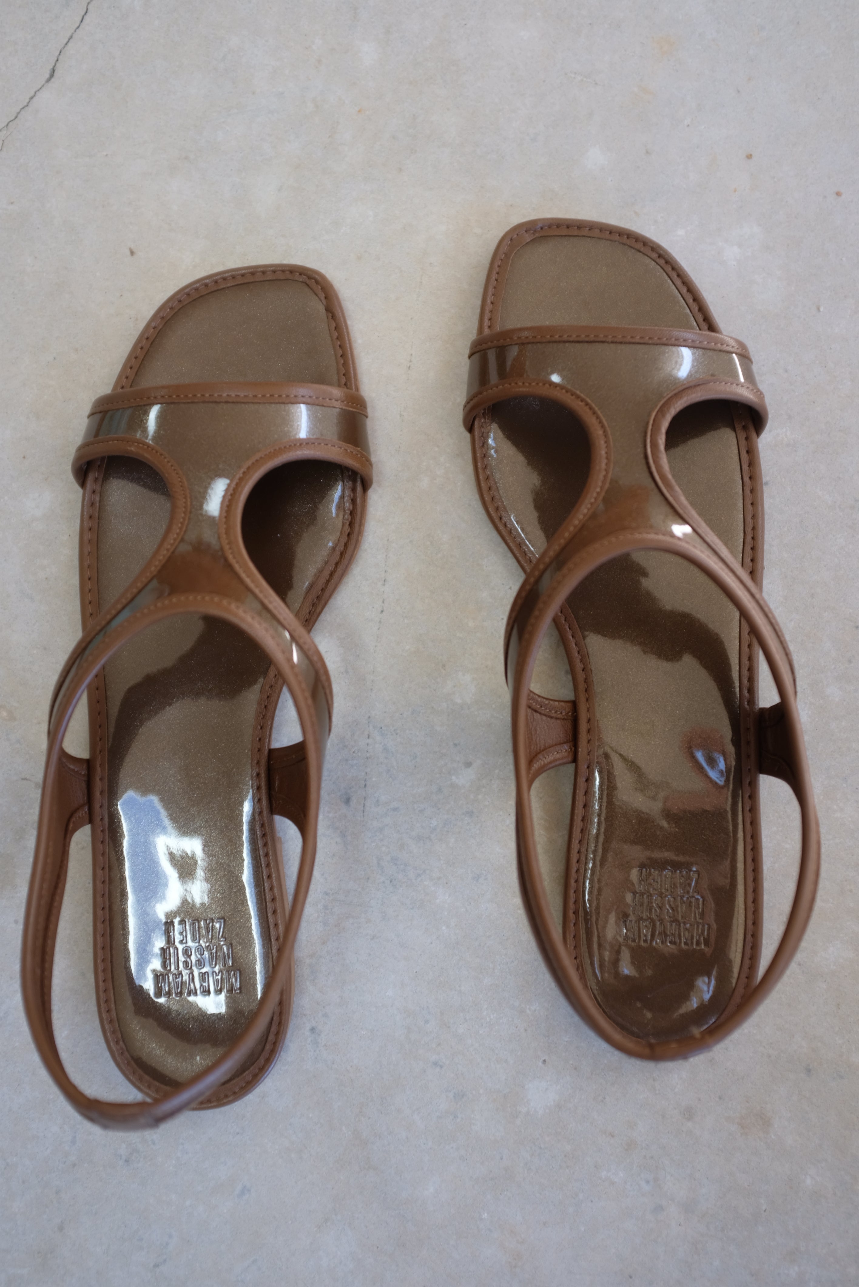 MNZ Corazon Sandal Caffe Shimmer