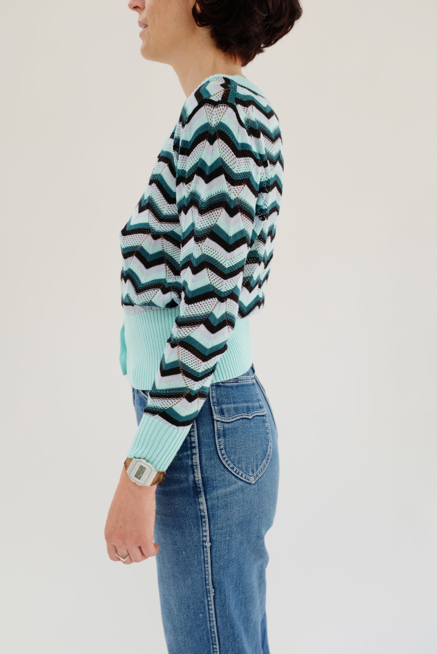 Beklina Prato Cardigan Aqua