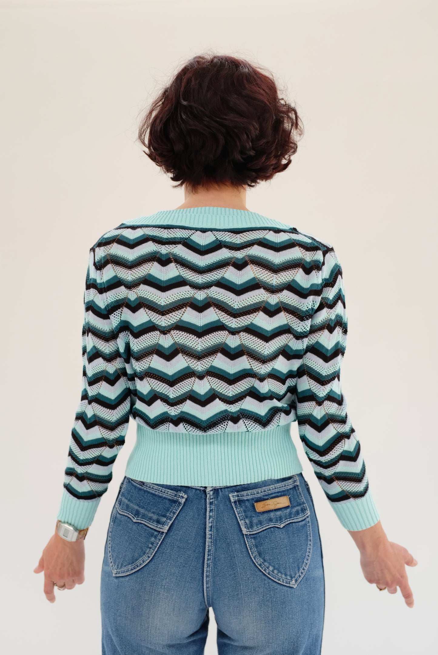 Beklina Prato Cardigan Aqua