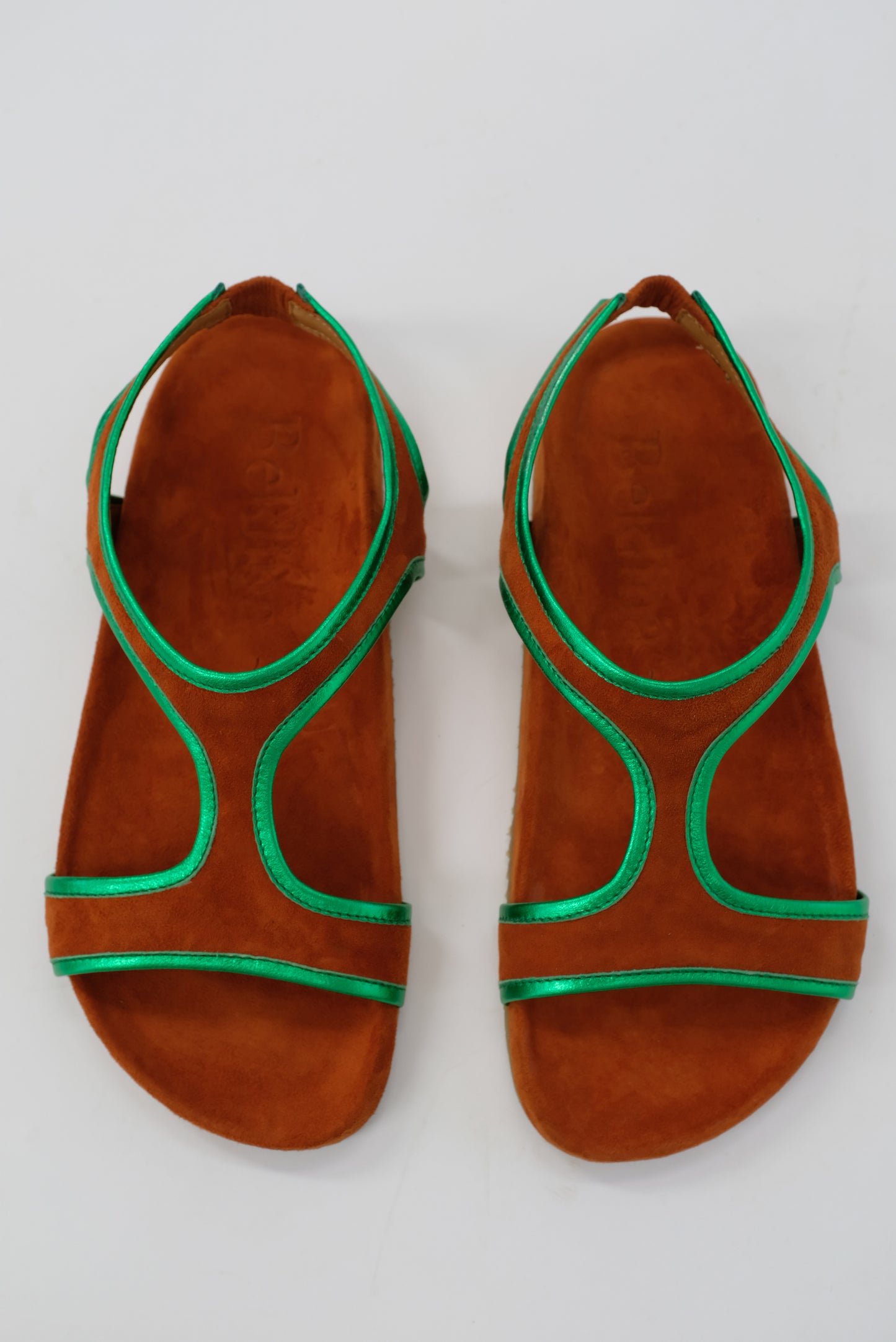 Beklina Gubi Sandal Suede Squash