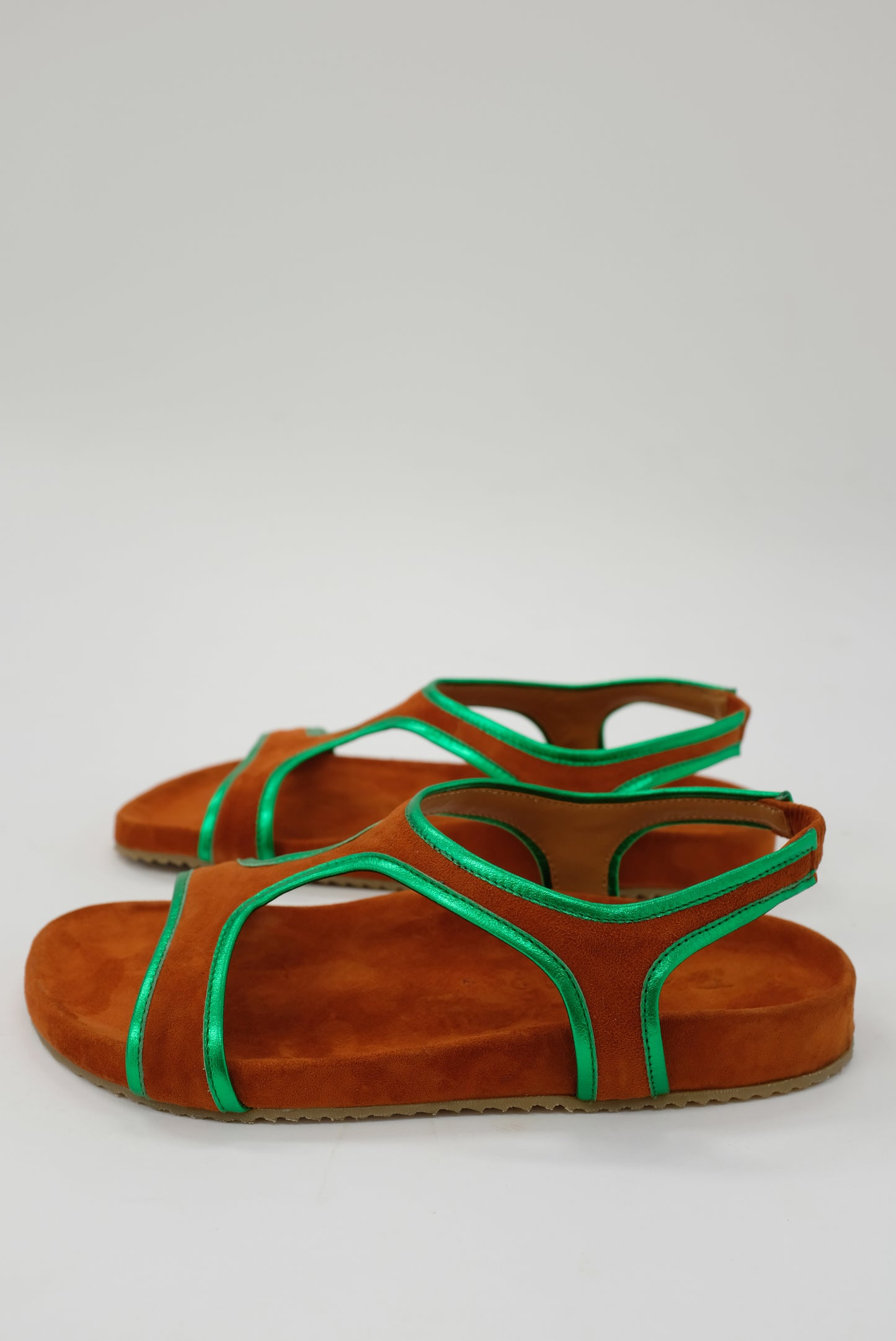 Beklina Gubi Sandal Suede Squash