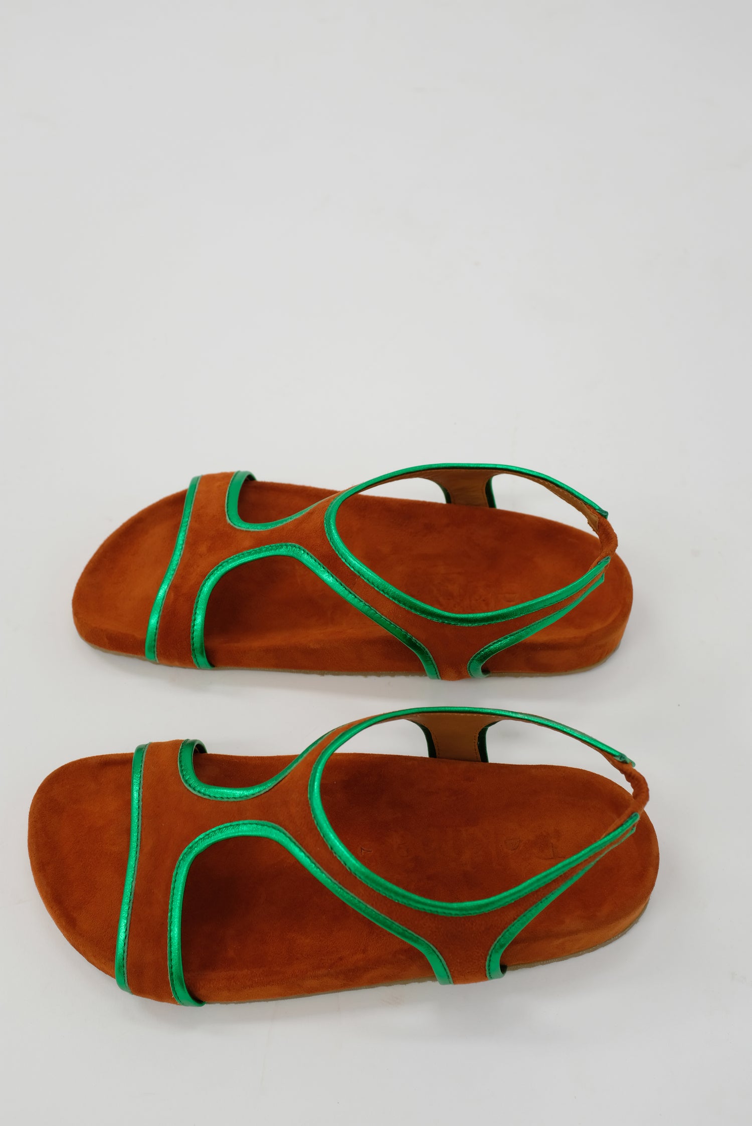 Beklina Gubi Sandal Suede Squash