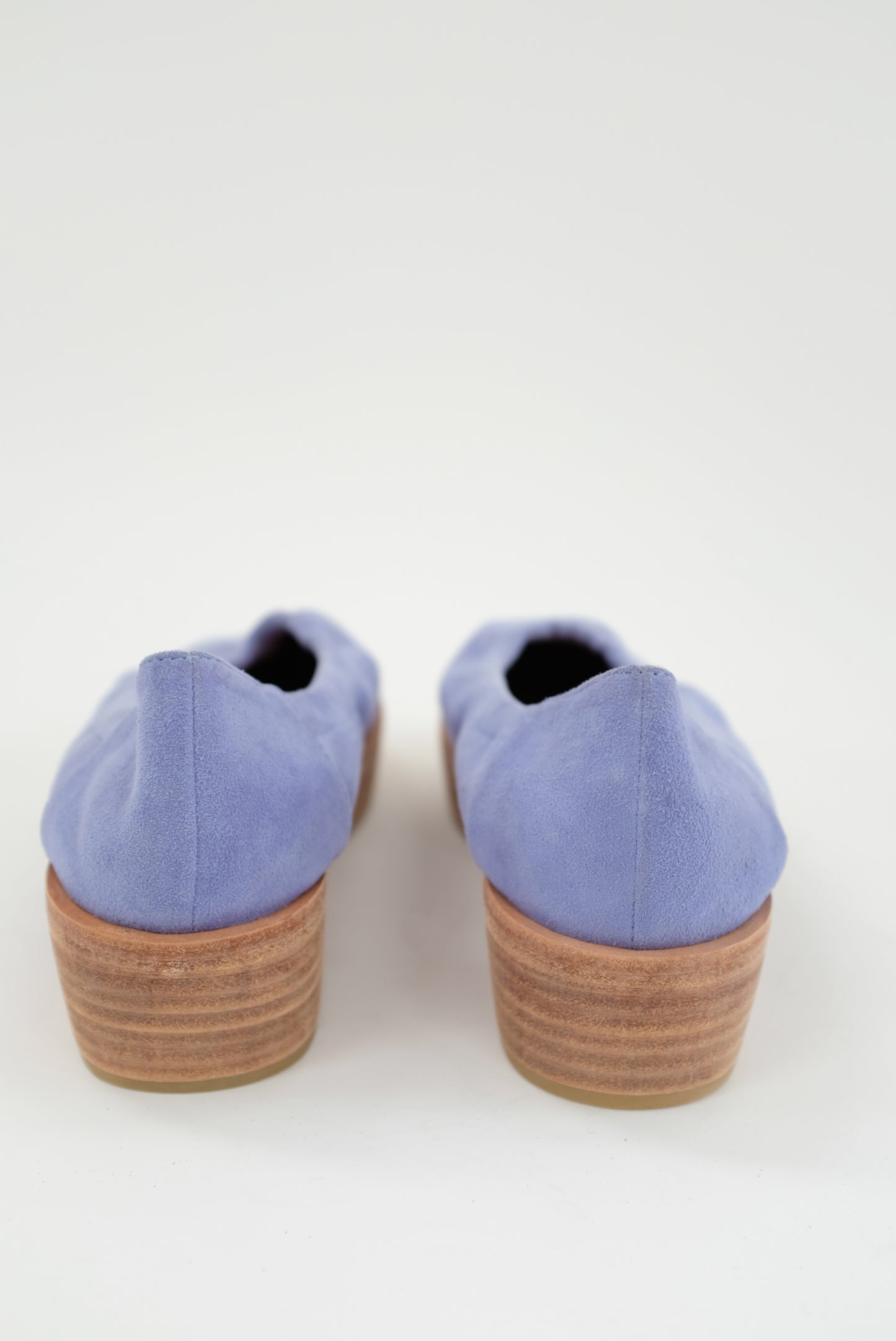 Beklina Aya Platform Suede Denim