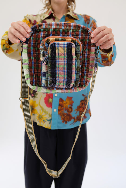 Epice crossbody Bag plaid