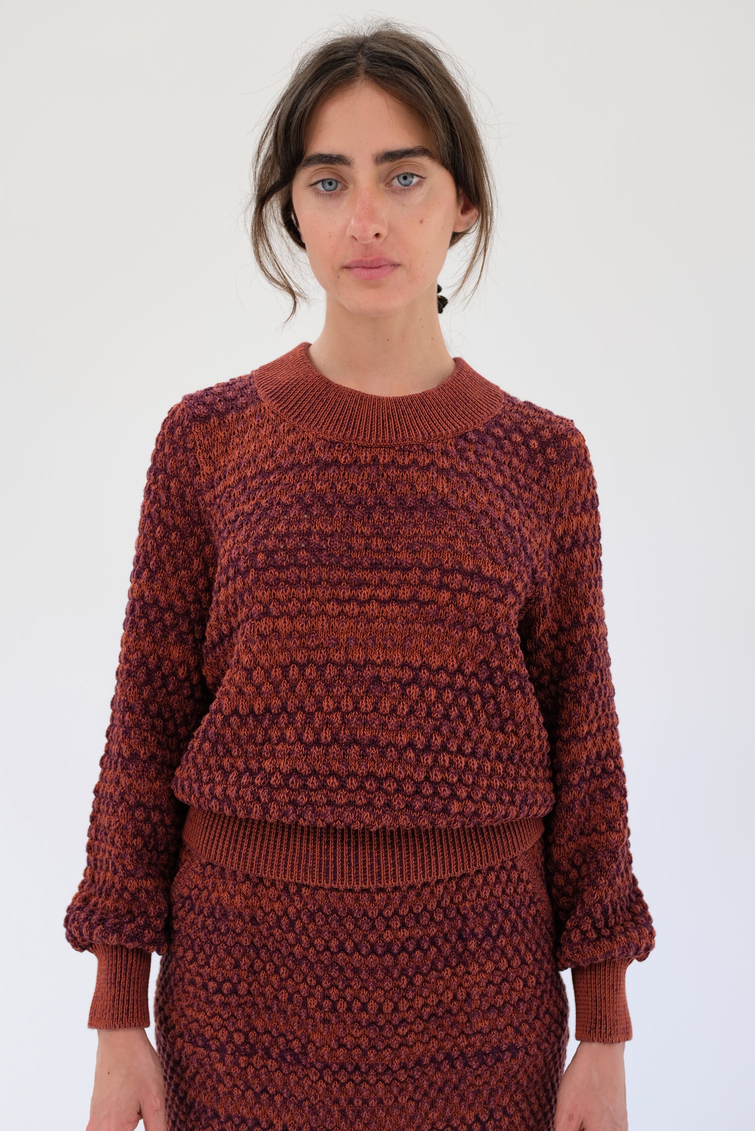 Beklina Mar Monte Sweater Clay / Plum