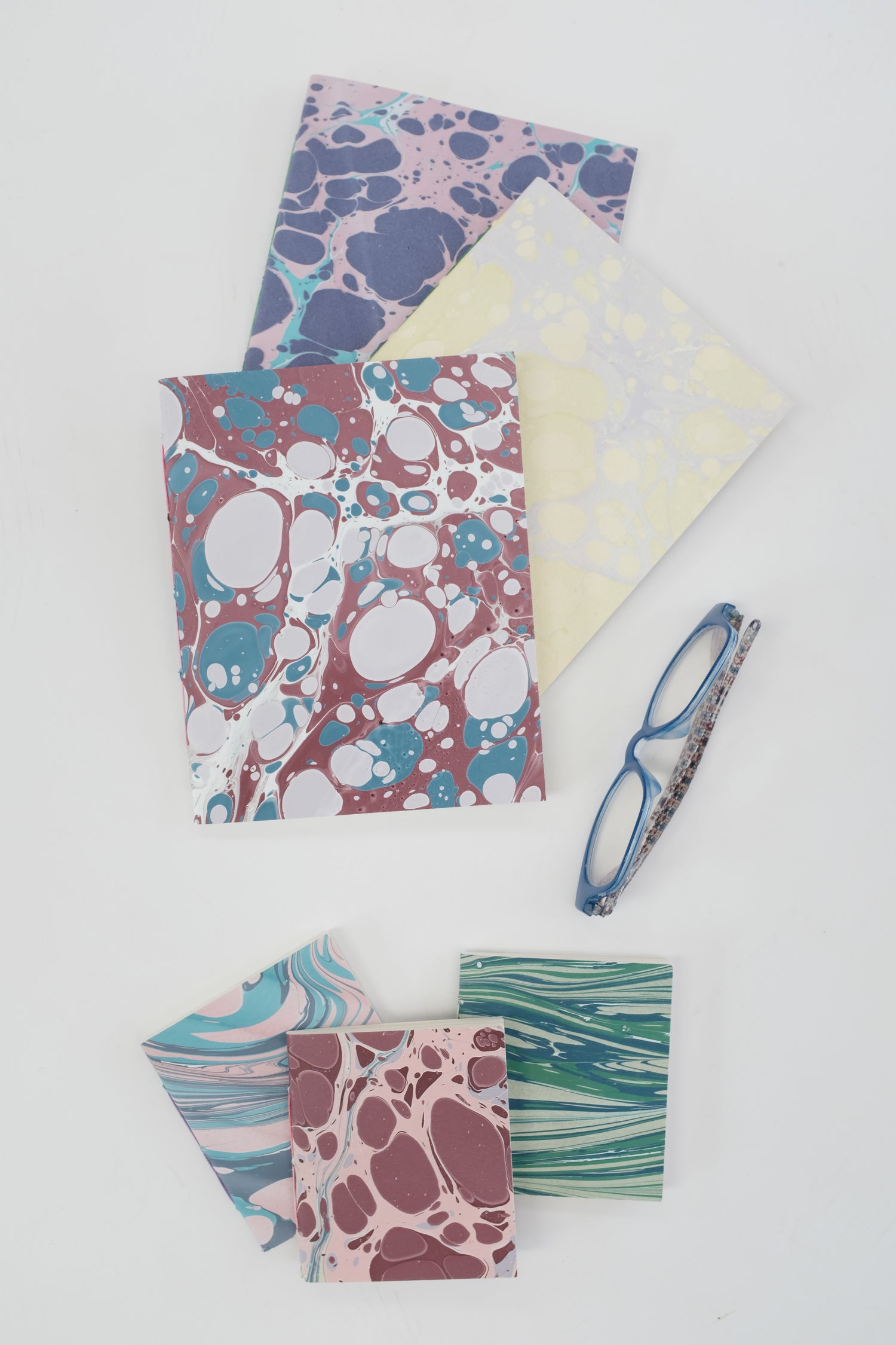 Beklina Marbled Notebooks