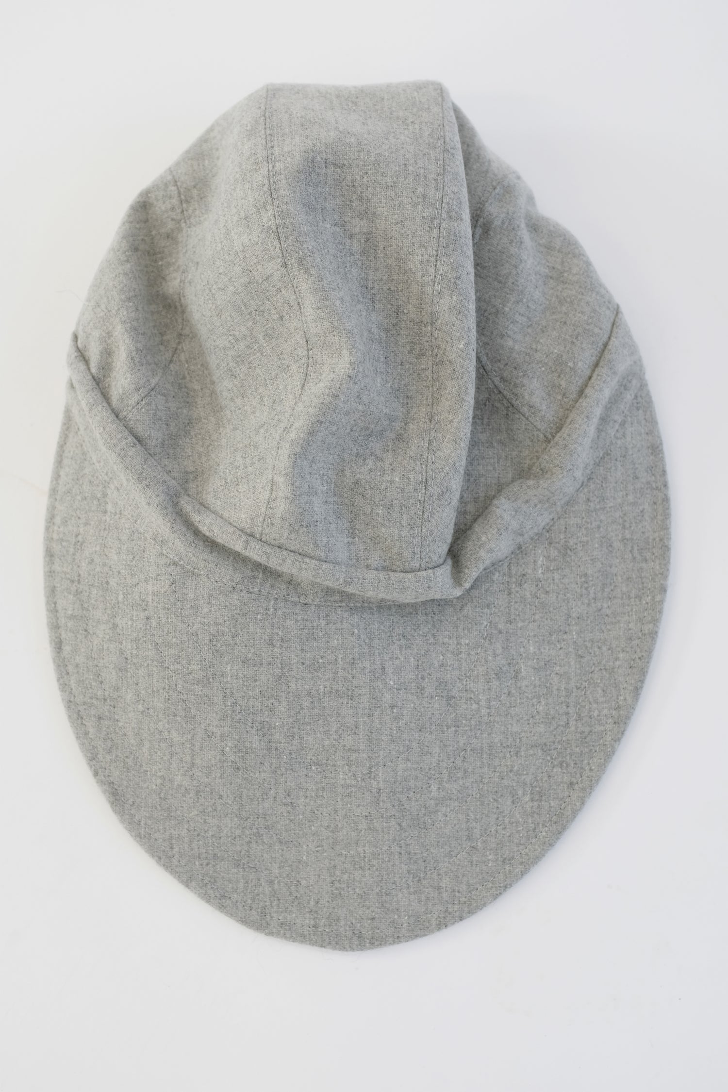 Beklina Sun Cap Grey Wool