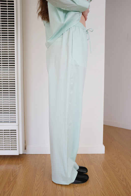 Cordera Cotton Relaxed Pants Green