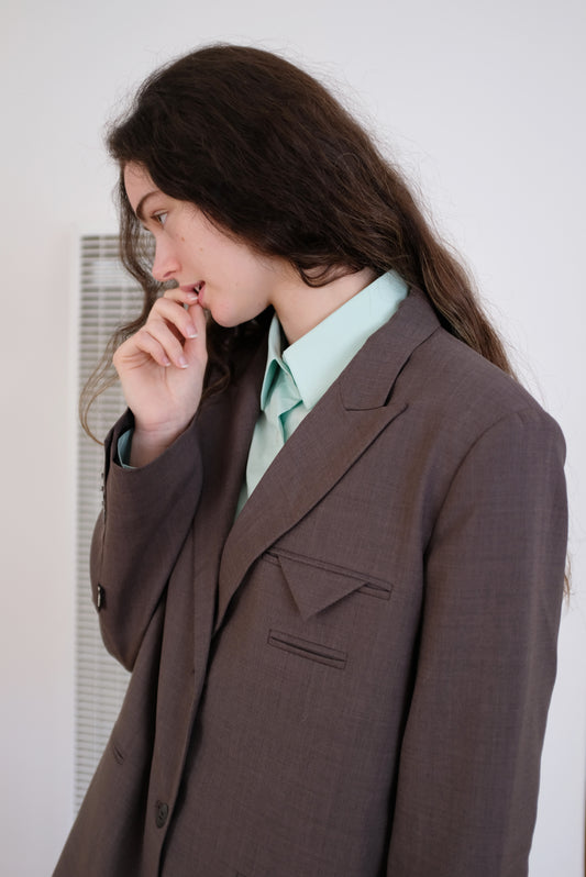 Cordera Tailored Blazer Deep Taupe