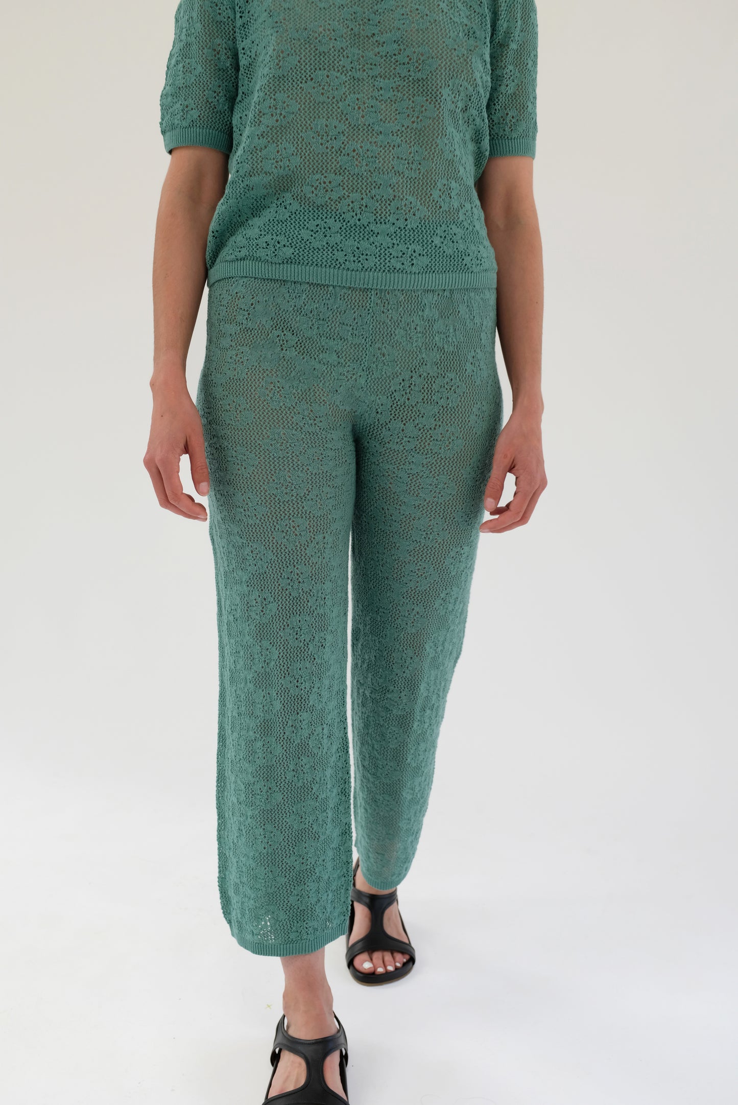 Beklina Lace Trouser Eucalyptus