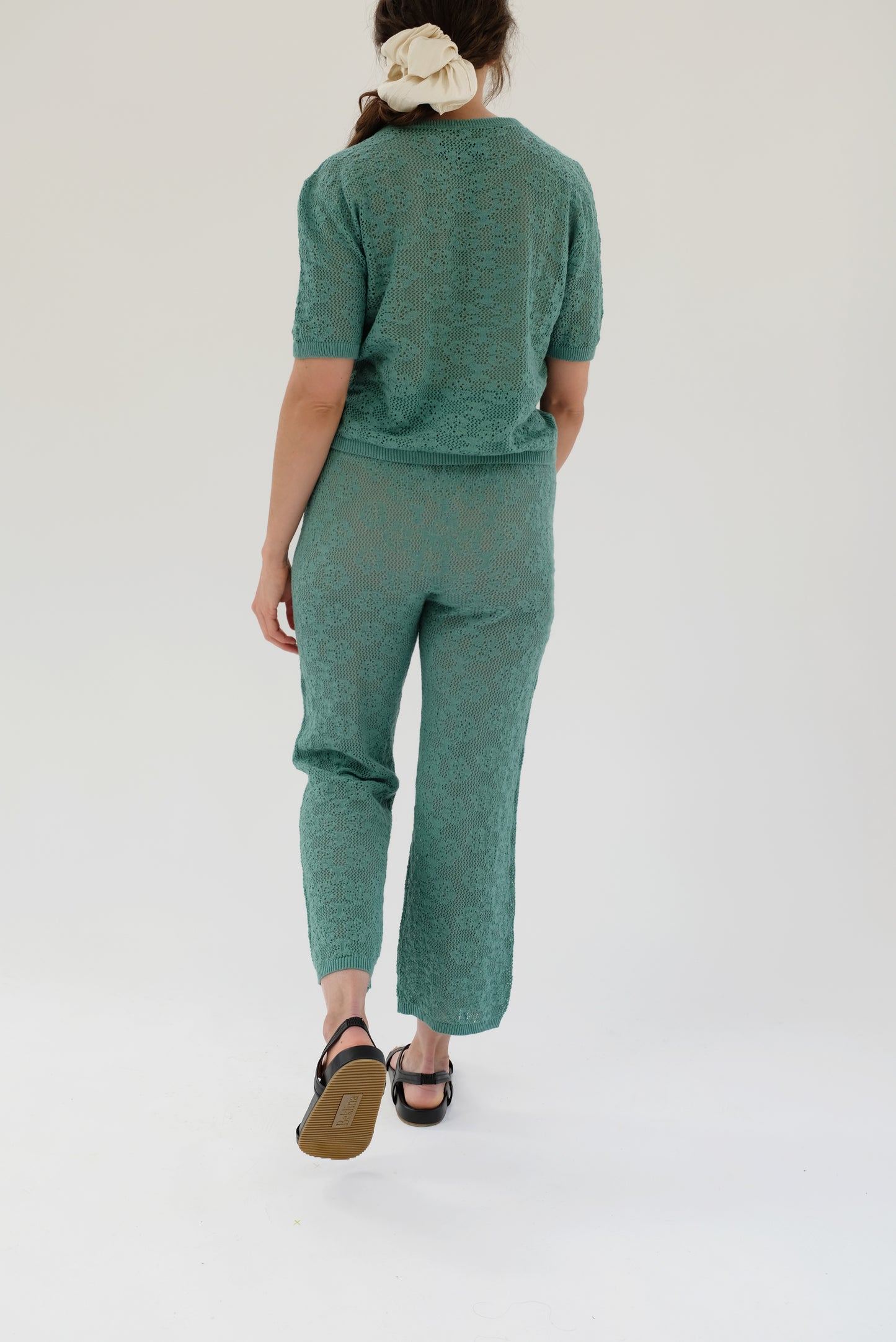 Beklina Lace Trouser Eucalyptus