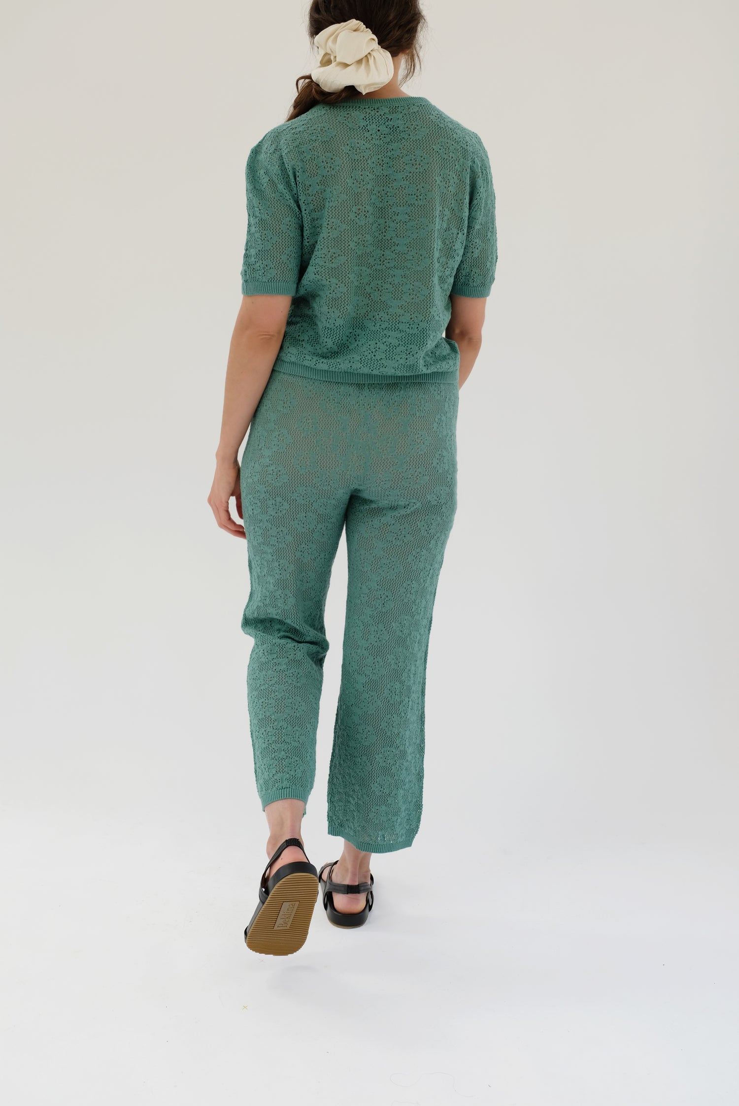 Beklina Lace Trouser Eucalyptus