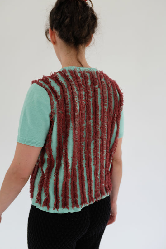 Beklina Mona Shirt Menta/Umber