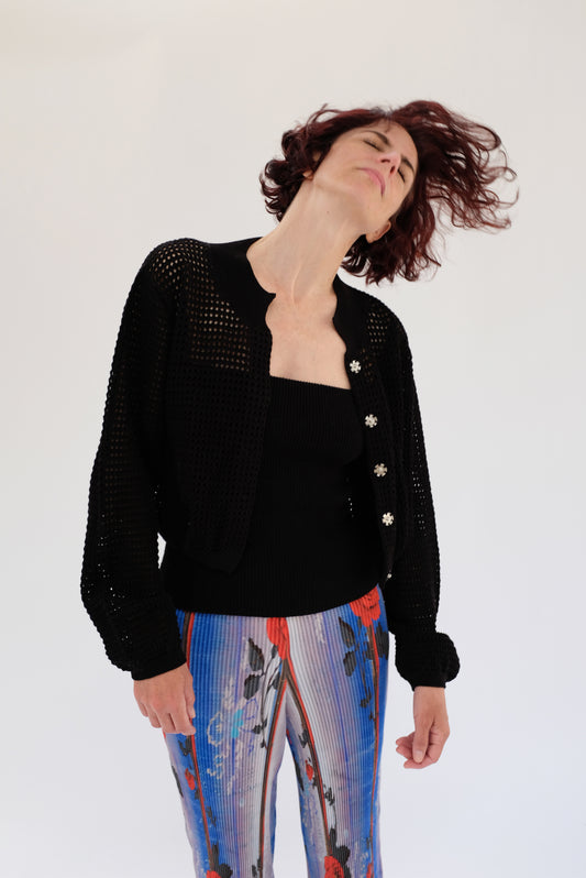 Beklina Fallegur Cardigan Black
