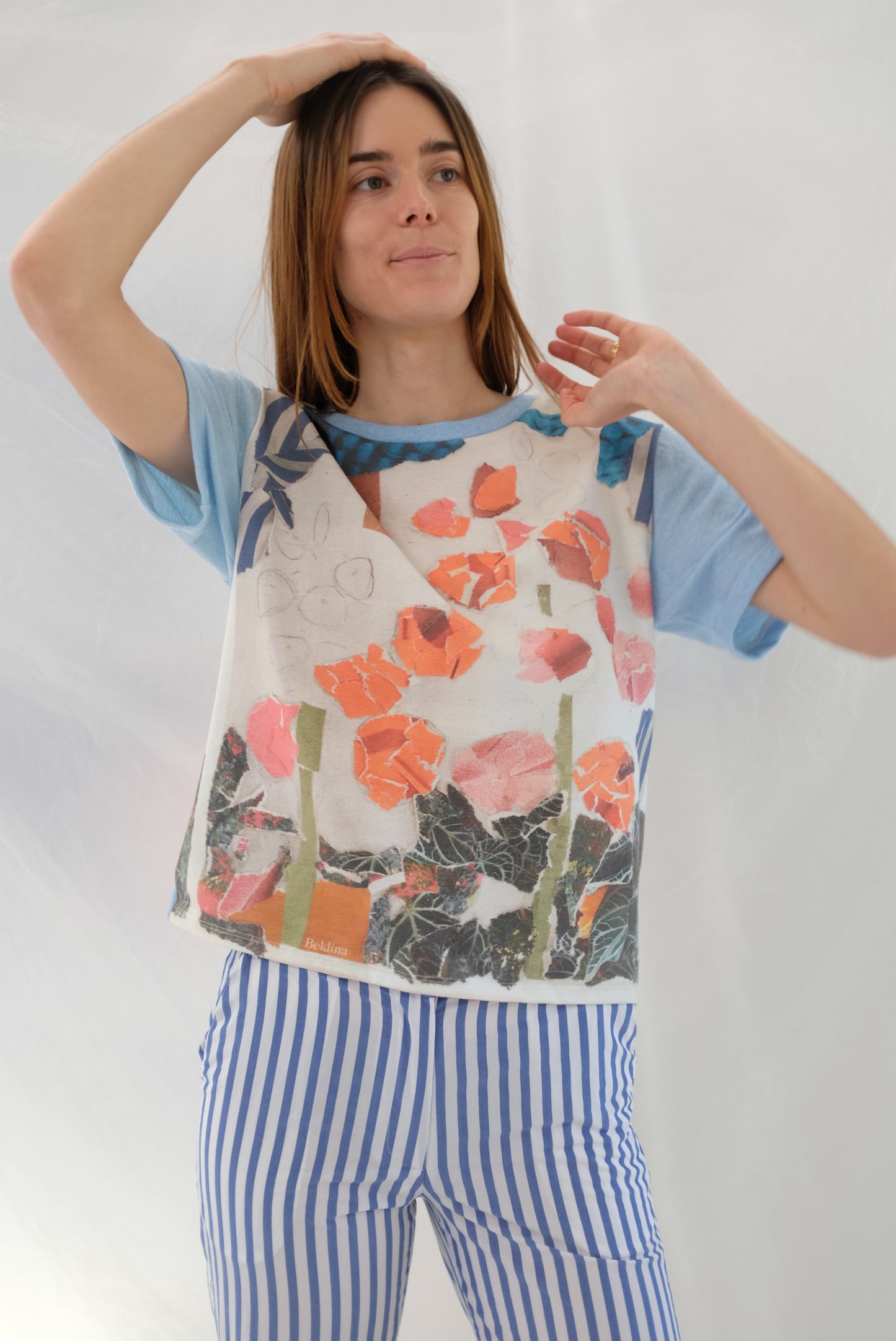 Beklina Collage Art T-Shirt