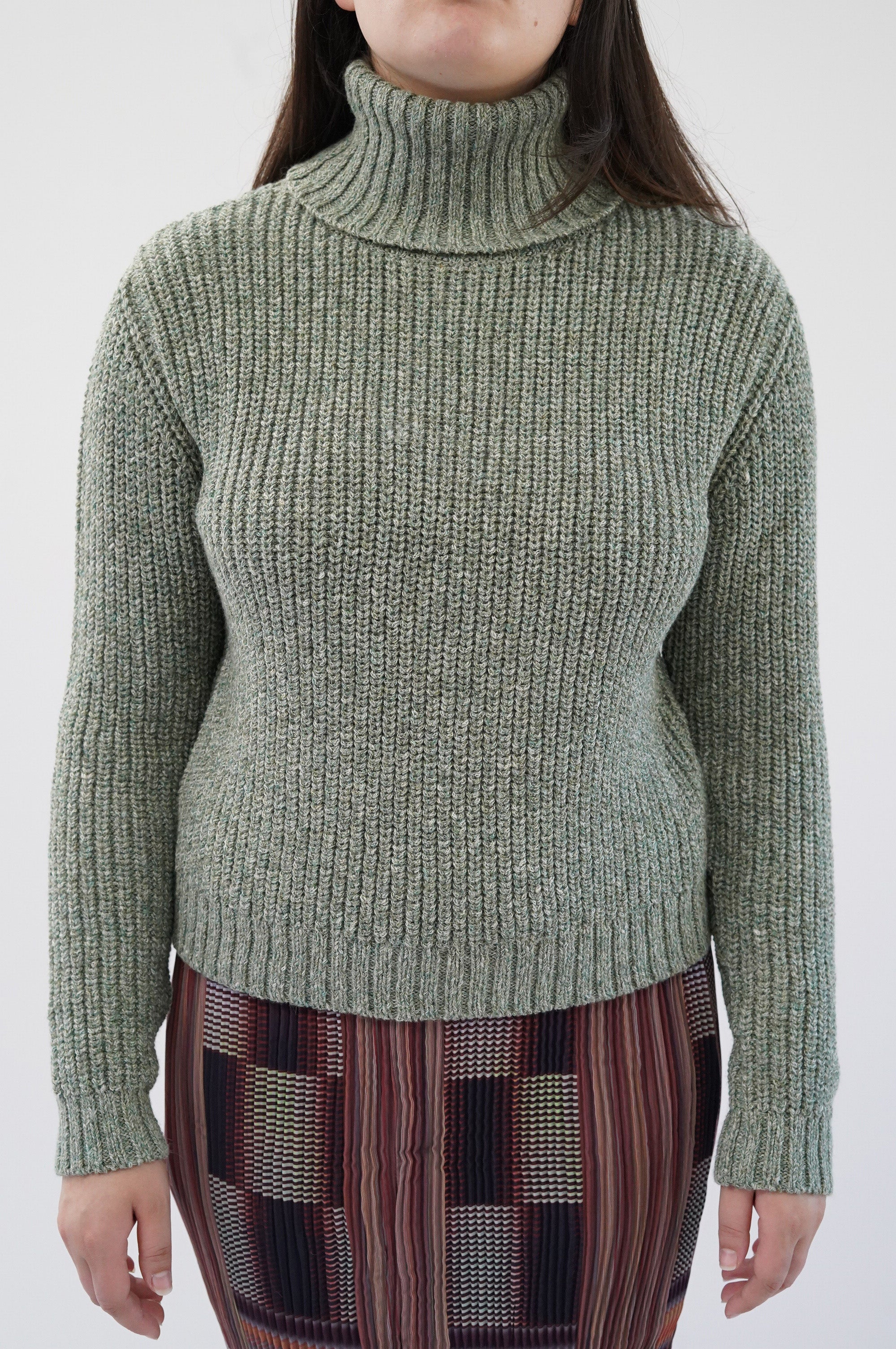 Beklina Lala-Yaya Turtleneck Marl Green